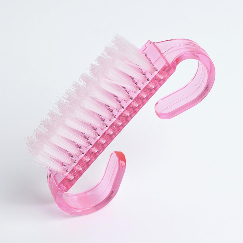 5Pcs/100Pcs Cleaning Nail Brushes Clean Your Nails Tools Plastic Dust Cleaner Brushes Nail Art Manicure Pedicure Manicure Tools