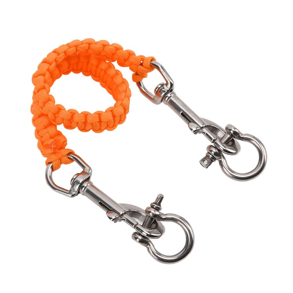 Diving Camera Tray Handle Rope Corrosion Resistance Underwater Camera Lanyard StrapOrange