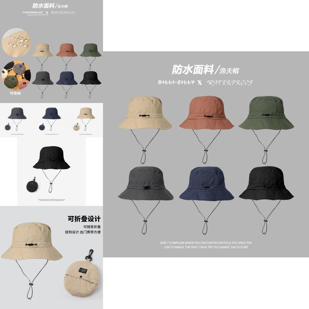 Unisex Waterproof Quick-dry Fisherman's Hat For Hiking And Fishing Sun Protection