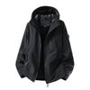 Windproof Waterproof Fleece-lined Mountaineering Suit - Unisex Warm Detachable Two-piece Set for Autumn and Winter