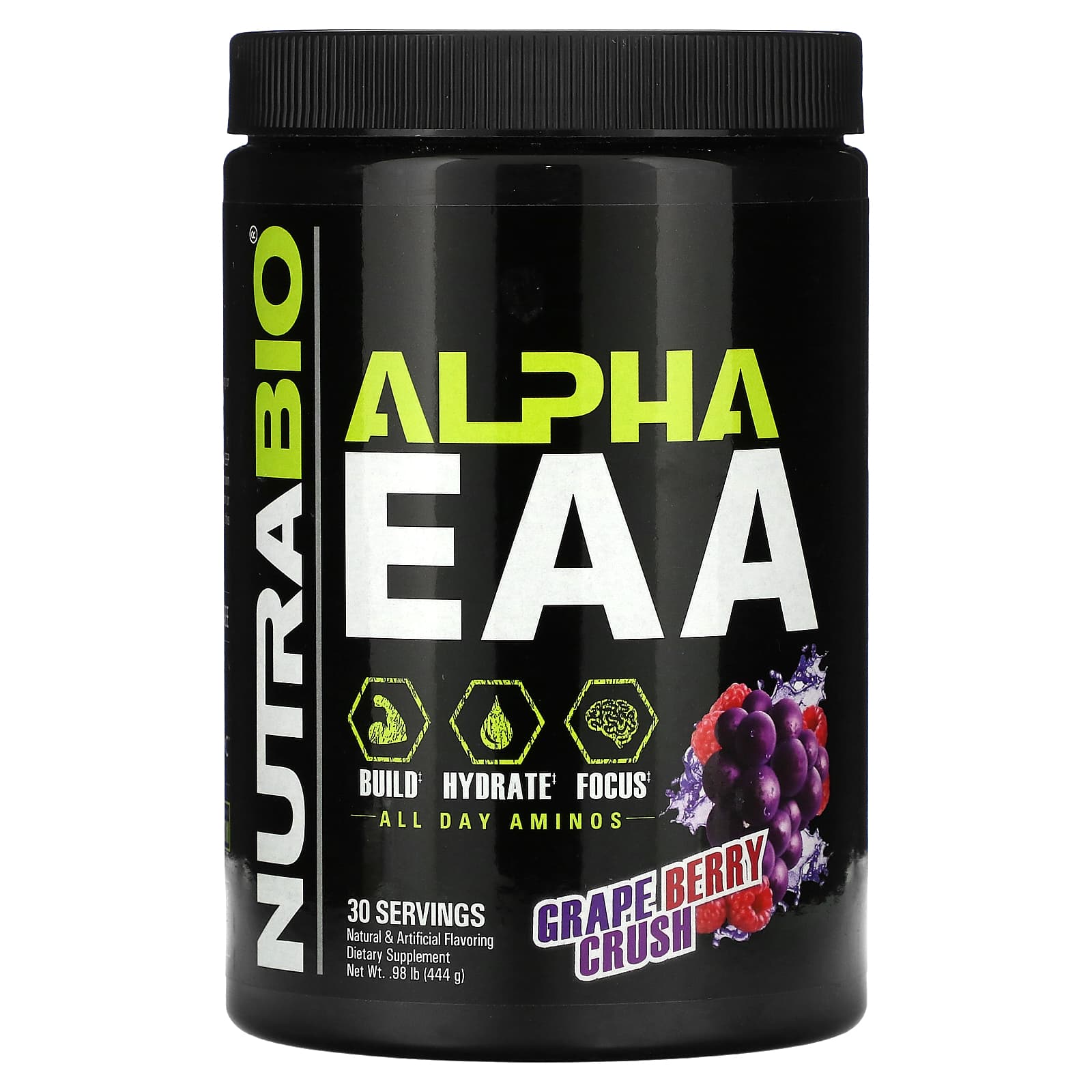 

Alpha Eaa, Grape Berry Crush, 444G(0.98Lb)