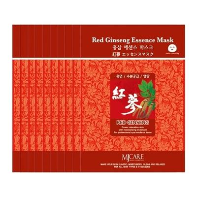[100 Sheets] Red Ginseng Skin Nourishing Softening Essence Mask Sheet Pack_18565326_634664