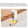 2PCS Adjustable Cute Rabbit Desk Bag Hook Table Side Hanging Hook Storage Hooks Headphone Backpack Desk Hanger Punch-free