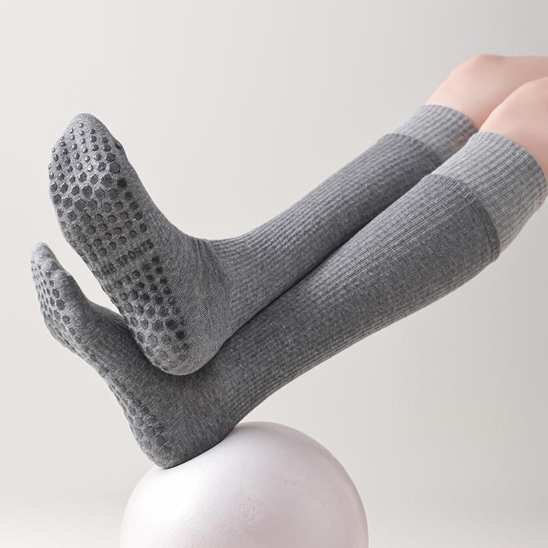 Stockings Children Yoga Pilates Non-Slip Calf And Knee Socks Spring And Summer Breathable Sports Fitness Stockings Women'S Socks