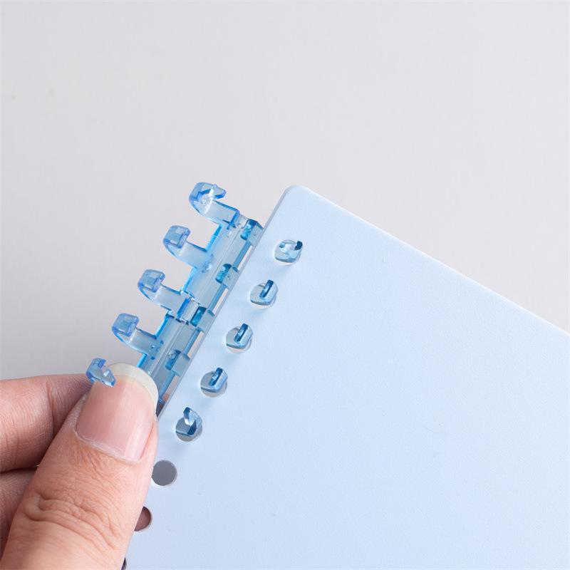 A4 B5 A5 4Pcs DIY Loose Leaf Notebook Refill Spiral Cover Index Paper Inner Pages Daily Planner Line Grid Blank Agenda