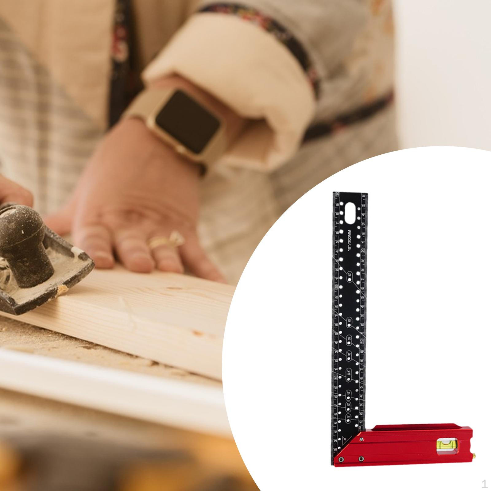 

Woodwork L Square Ruler Carpentry with Clear Scale Lines Framing Tool for Model Making 30CM