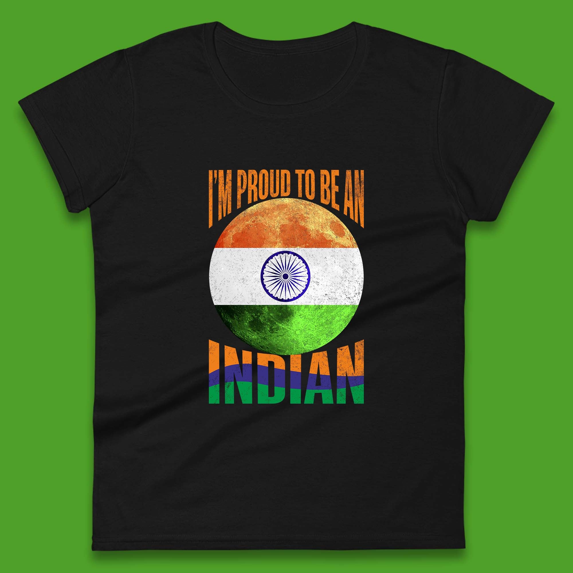

I m Proud To Be An Indian Chandrayaan-3 Soft Landing To The Moon Womens Tee T Shirt Mens Tops Unisex Top 2XL