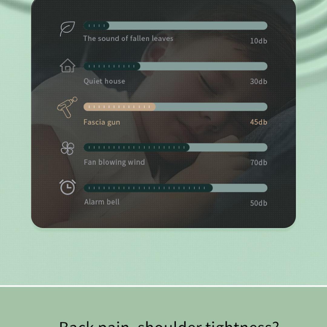 Массажный пистолет с ЖК-дисплеем — фото 10