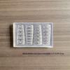 Button Shaped Nail Art Silicone Mold 1Pcs High Transparency Chinese Style for Party Nail DIY Creative Design