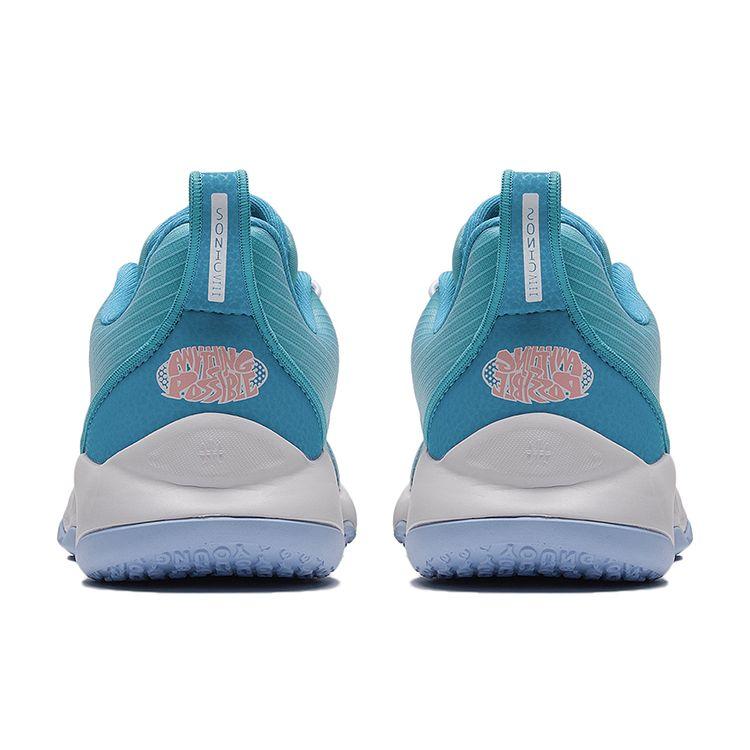 Li-Ning Cloud Lightweight Shock Absorption Support Low-Top Kids Basketball Shoes Kids basketball shoes YKBS046-43