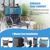 Wheelchair Lateral Support Cushion Adjustable Lateral Foam Wedge Side Guards Wheel Chair Positioning Backrest for Elderly
