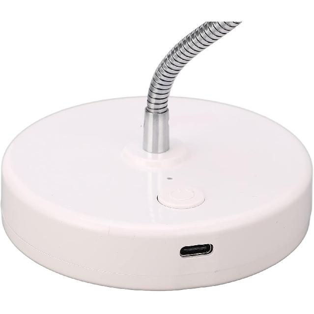 UV LED Nail Lamp, 3W USB Gel Curing Light with 360 Rotatable Gooseneck, 60S Timer for Salon and Home Use (LAJS5d4)