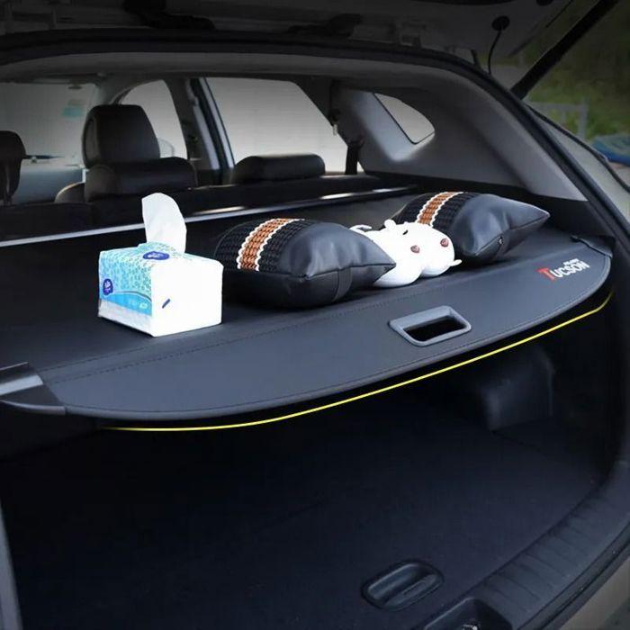 Copribagagli - Hyundai Tucson 2016-2020 (LA7) - Nero - Supporti in alluminio - Telo impermeabile