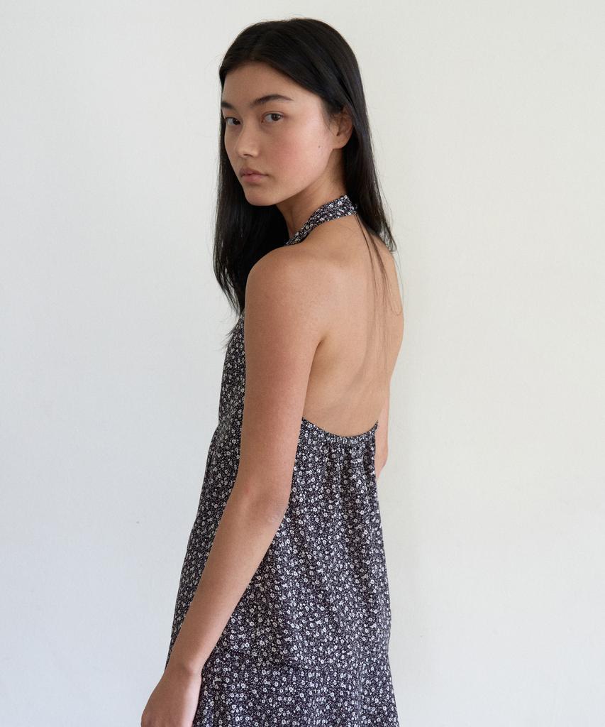 Manggomaenipeullijeu Bambi Floral Blouse_Black