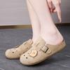 New Women Suede Clogs Slippers Soft Insole Sandals with Arch Support Shoes Outdoor Beach Suede Clogs Slippers Women Sandals
