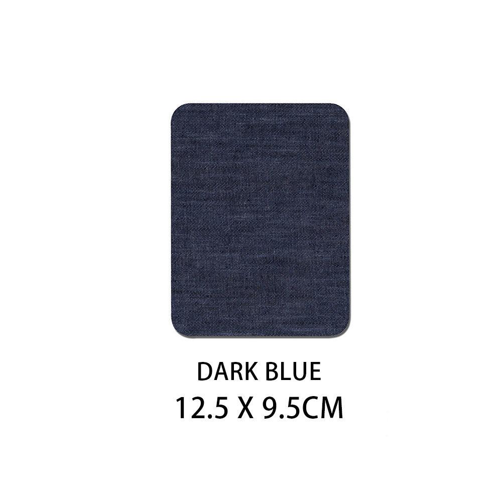 4.9 x 3.7 Inch Iron on Fabric Patch No Sew Denim Patch Adhesive Colorful Jacket Jean Clothes Pants Denim Patch DIY for Repairing
