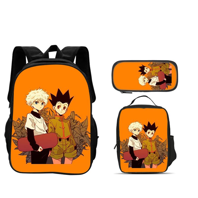 Trip Rucksack Children Spacious Backpack Animated Movie Students Schoolbags for Girls Boys Cartoon Hoppers School Carrier