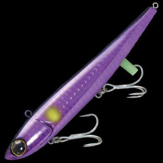 JACKALL Metal Jig Anchovy Super Lure, Land-Style Missile, 28g, 120mm, Keimura/Purple