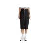 Calvin Klein Minimalist Large Pocket Zipper Knit Bodycon Casual Long Skirt Women skirts Space-Black J222329-BEH