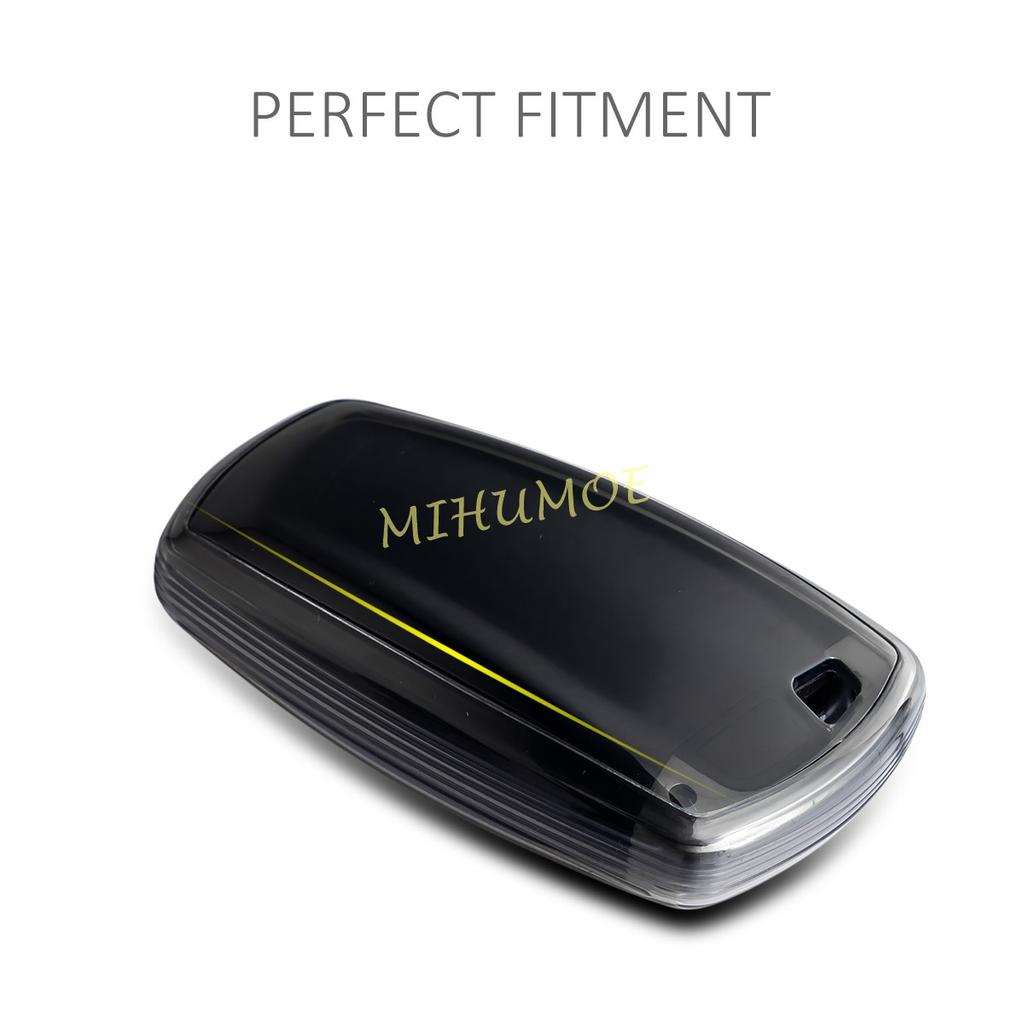 Black Transparent Key Fob Case Cover Holder For BMW F20 F21 F22 F30 F31 F34 F10 F11 F07 F01 F25 F32 F36 F26 F01 F06 F12