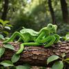 Fun Room Accessory Realistic Mantis Stuffed Animal Plush Toy, Bendable Leg Praying Insect Creative Gift for Kids Figure, Cute Doll Decor, Novelty