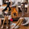 Women's Velvet-Lined Over-the-Knee Terry Socks – Thick, Warm, and Trendy Winter Mid-Tube Knee Pads