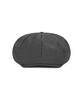 Bajal Va Curved Logo Easy Fit Newsboy Cap Grey