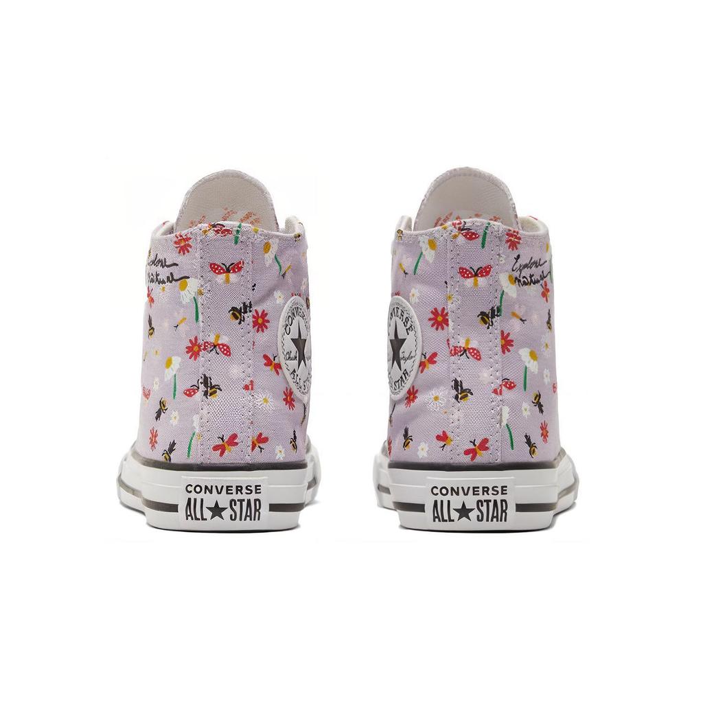 Converse Chuck Taylor All Star Hög Topp Barn Kanvas Skor Barn Sneakers Lila 671102C