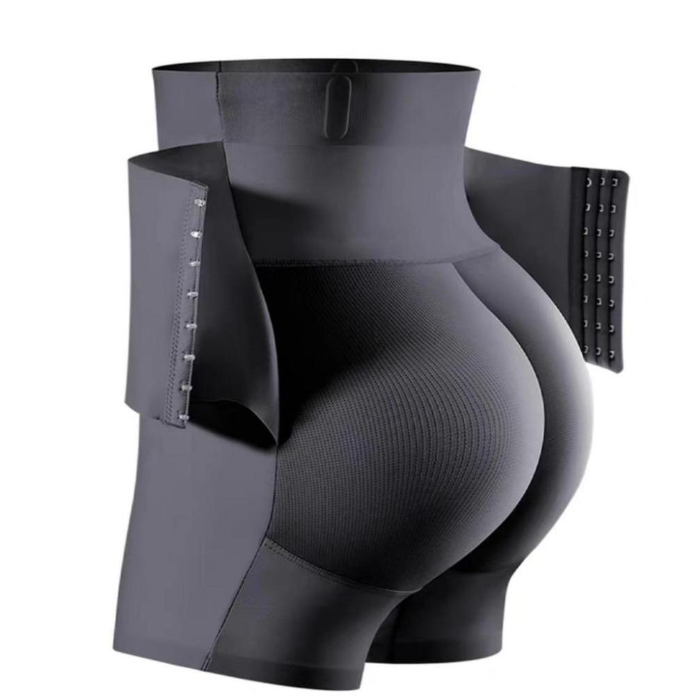 

Tummy Control Butt Lifter Briefs High Waist Slimming Buckle Shapers Ladies M чёрный
