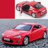 1/36 Skala Toyota 86 Diecast Alloy Bilmodell Leke, Pull Back-funksjon med dører åpne for barn Voksne Gavesamling