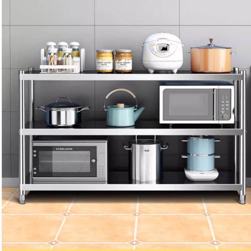 Stainless Steel Multi-layer Kitchen Storage Shelf