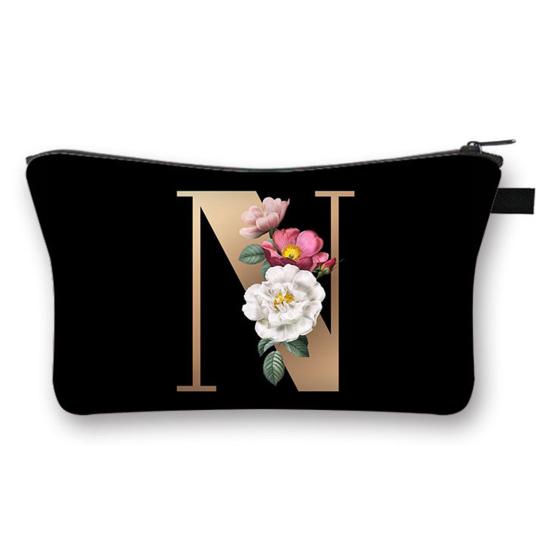 Storage Clutch Stylish Zipper Closure Makeup Tool Storage Toiletry Bag Women Makeup Bag