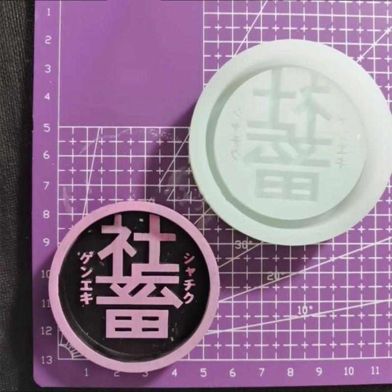 Derivative Frame Ornament Quicksand Silicone Mold Keyring Pendant Handmade Decor Mold for Valentines Day Birthday Gift