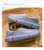 Men's Winter Indoor Cotton Slippers - Warm, Cold-Proof, Heel-Covered, Plush, Thickened, Large Size 47, Closed-Toe Shoes