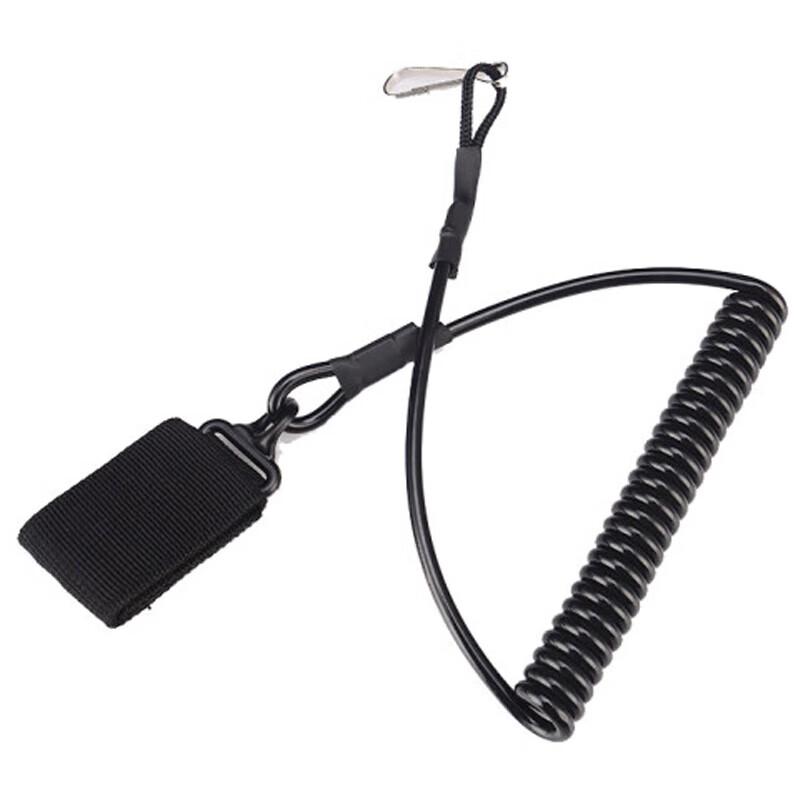 Anti-Loss Tactical Backpack with Retractable Steel Lanyard