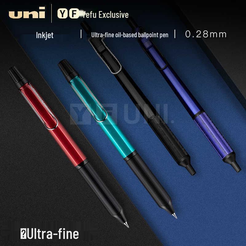 Mitsubishi Uni SXE3-2503 Metal Barrel Low Gravity 0.28mm Oil-Based Ballpoint Pen
