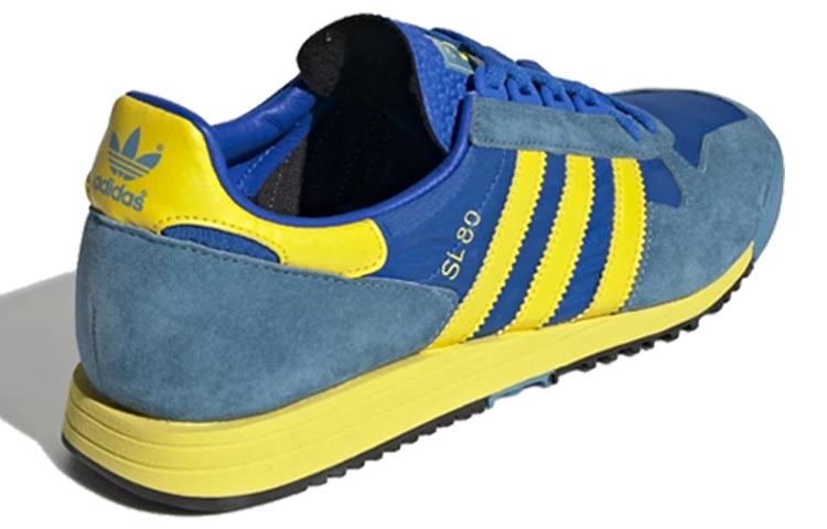 adidas Originals Sl 80 Shoes 'Glory Blue Yellow Tactile Steel' FV4029