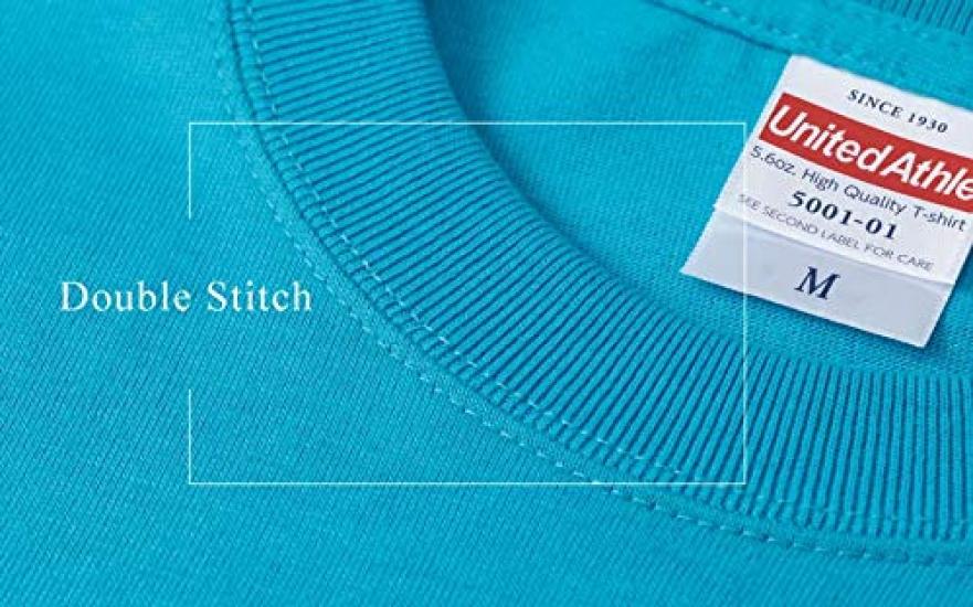 United Athle 5.6oz High-Quality T-Shirt, Girls, 500103, Ash, G-L