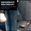 Car Foot Pad Fixing Clips Universal Automatic Floor Carpet Fixed Stickers Car Interior Organizer Floor Mat Non-slip Clip Fixer