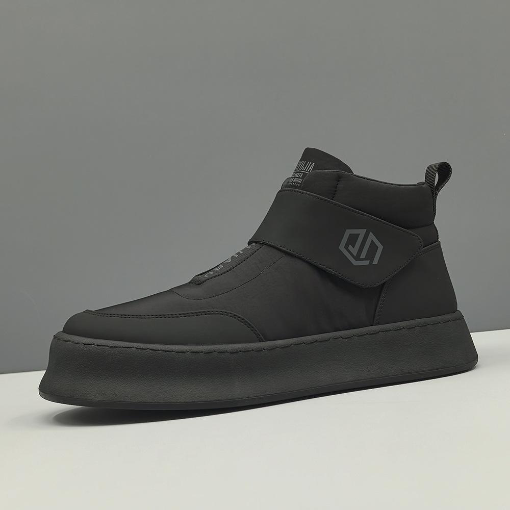 Autumn and winter velvet cotton shoes trendy shoes winter warm snow boots non-slip outdoor Martin boots 38