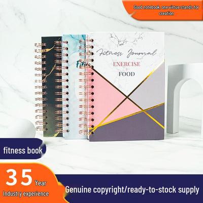 Cross-Border A5 Fitness Planner: Daily Exercise Check-in & Gym Workout Notebook