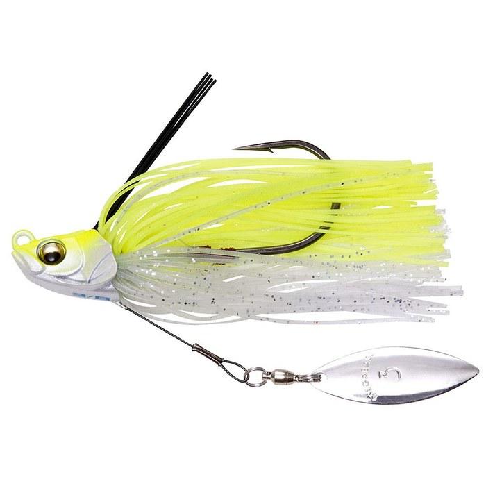 Megabass UOZE SWIMMER Lure (3/8oz) Reaction Chartreuse 4/0