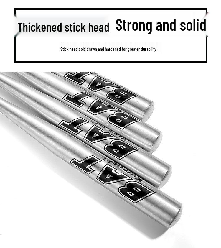 Coolmsla Thickened Alloy Steel Baseball Bat for Self-Defense and Home Use