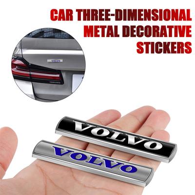 3D Metall Auto Emblem Karosserie Tür Kofferraum Aufkleber Dekor Auto Zubehör Für XC60 C30 V50 S80 C40 XC60 V90 XC90 S60 RDESIGN V60