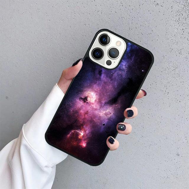 Nebula Stars in Universe Space Infinity Phone Case Cover For iPhone 17 Air 15 16 14 13 12 Pro Max 11 Pro Max Plus