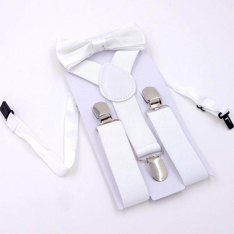 Kinder Mode Hosenträger Set: Trendige Hosenträger und Fliege für Kinderaufführungen