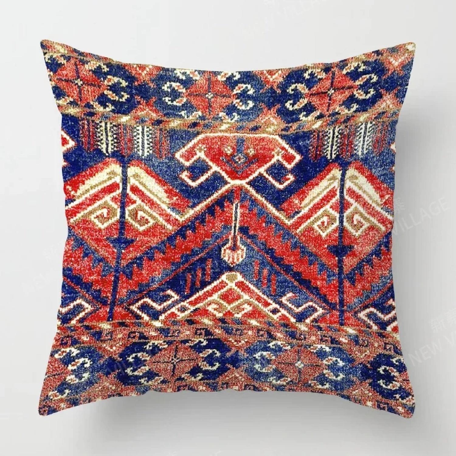 

Fall home decor autumn living room throw pillow sofa boho Cushion _ _ Persia Moroccoztt-,(2) 66x66cm
