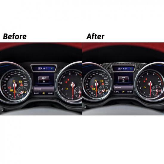 Carbon Fiber Interior Speedometer Cover Trim For Mercedes-Benz G-Class W463
