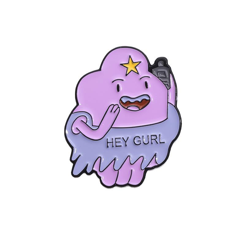 

Облако Очаровательный Фиолетовый Приключение Мультяшная Брошь Сплав Значок Уникальные Аксессуары Всё Для QHXZ1038