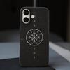 V-Viking Logo V-Vegvisir Luxury Phone Case For IPhone 17 Air 16 15 14 13 12 11 Pro Max Pro Plus Ripple Shockproof